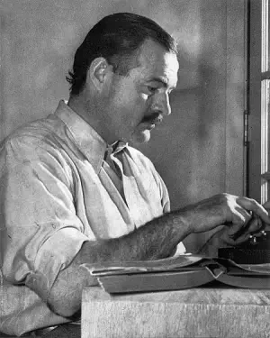 Hemingway Writing