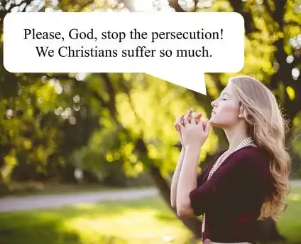 Christians are the most persecuted people in the world!