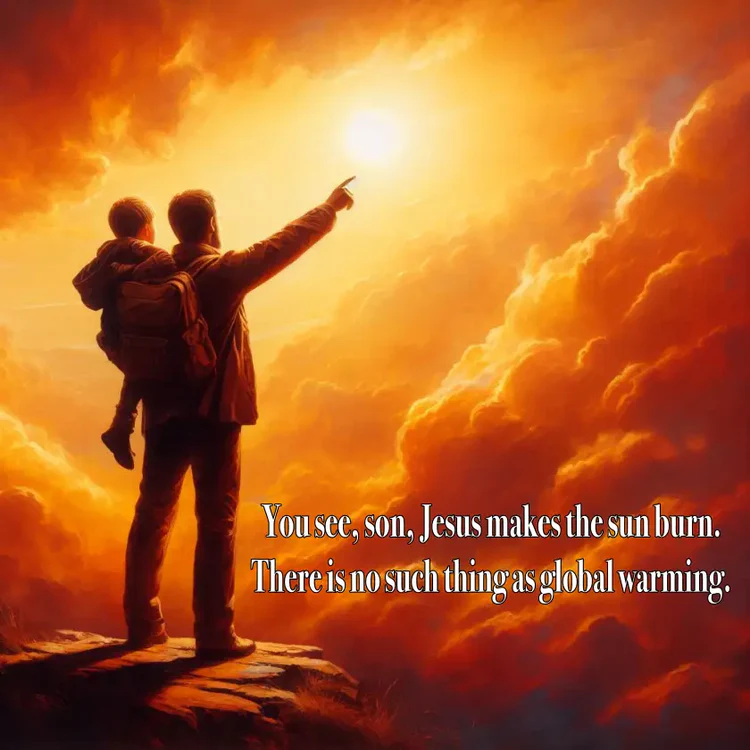 If their irrational, implausible religion did not pollute society and government enough, Christians promotes the ongoing environmental crisis. Inspiring countless climate change deniers and policies that exacerbate poverty and corporate-first thinking, Christians spiral humanity into an environmental catastrophe. Just as bad as their love of industry at the cost of nature, Christians' relentless use of fossil fuels and vermin-like breeding persists in an unwillingness to see themselves as the problem.
Welcome to the Christian Pollution!

