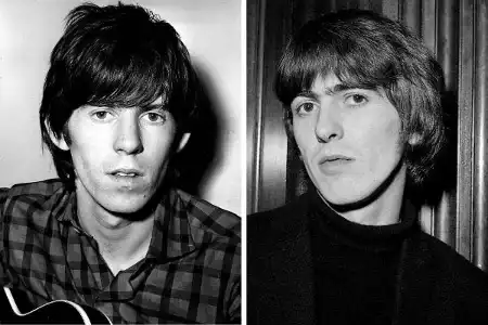 George Harrison & Keith Richards