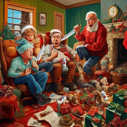 Family Holiday Filthy Inelegance: Joyful, happy, ho-ho-fuckin-ho!